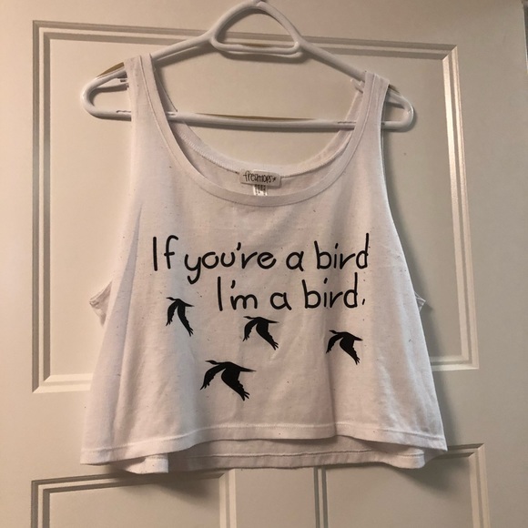 3 for $15 White Crop Top - Picture 1 of 3